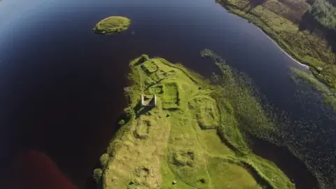 Historic Royal Castle Discovered on Hebridean Island