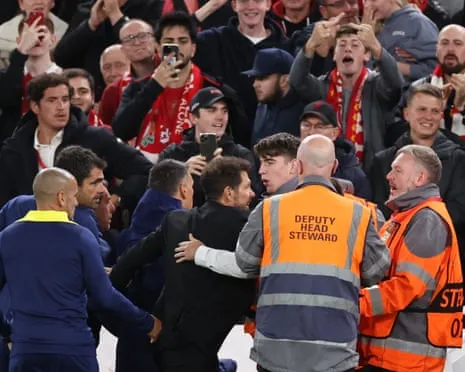 Simeone, Anfield and Some Shouting in the Workplace